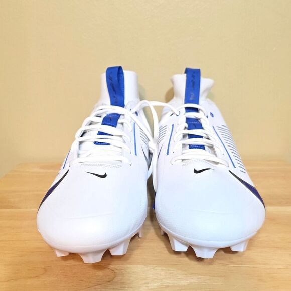 Nike Vapor Edge Pro 360 2 TB Football Cleats White Blue FQ4044-102 Men's Size 16 - Picture 2 of 7